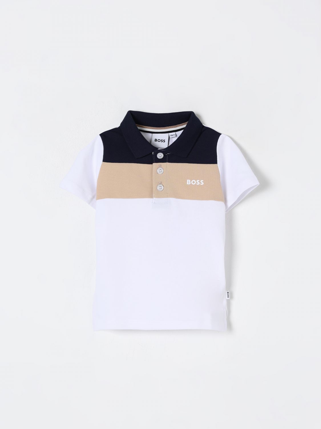 Boss T Shirt Kids White