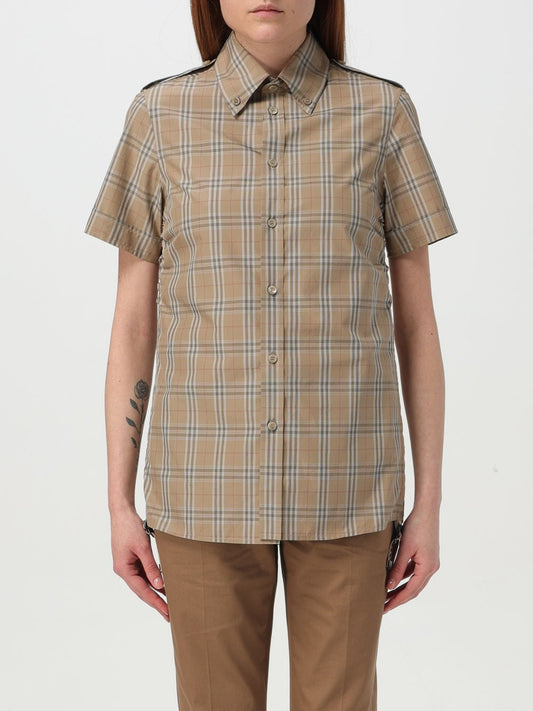 Burberry Shirt Woman Beige