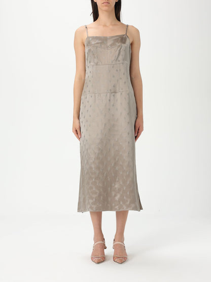 Fendi Dress Woman Beige