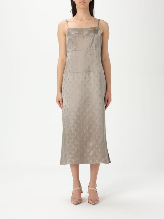 Fendi Dress Woman Beige