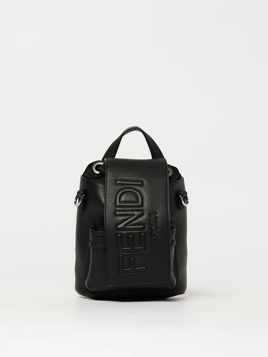 Fendi Backpack Men Black