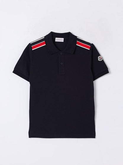 Moncler Polo Shirt Kids Navy