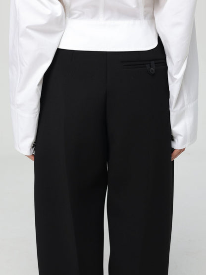 Jacquemus Pants Woman Black
