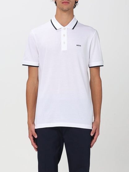 Boss Polo Shirt Men Blue