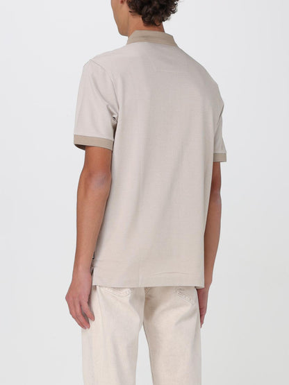 Boss Polo Shirt Men Beige