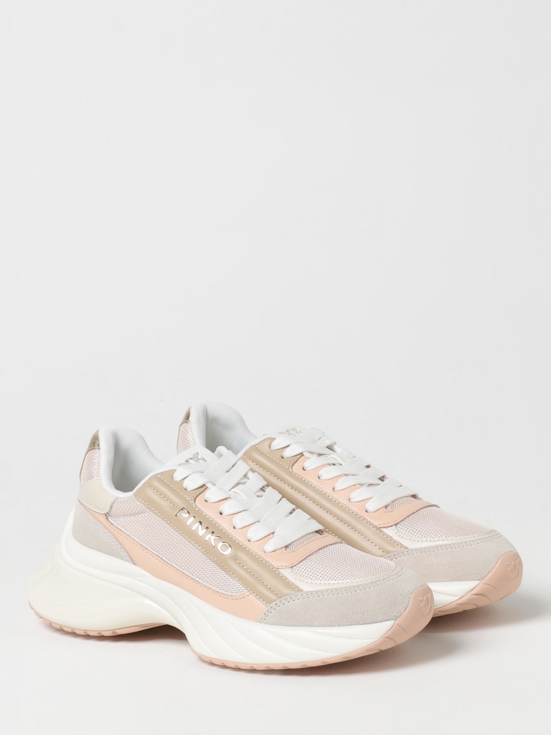 Pinko Sneakers Woman Nude