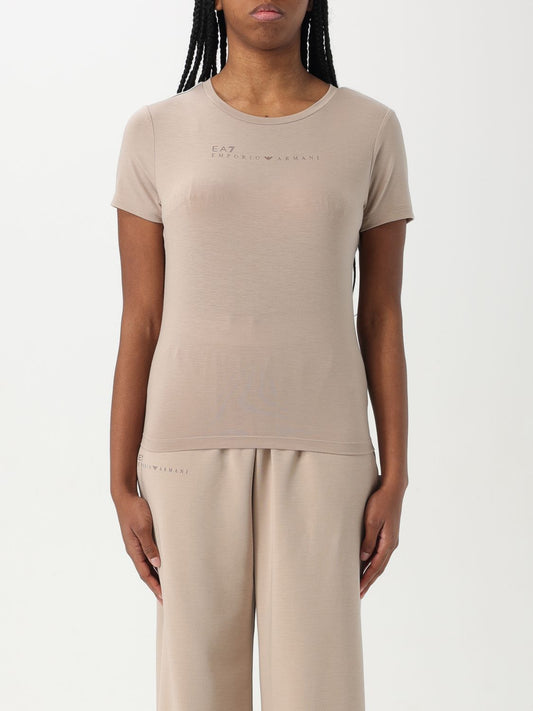 Ea7 T Shirt Woman Mouse Grey