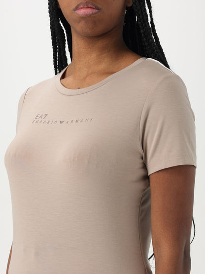 Ea7 T Shirt Woman Mouse Grey