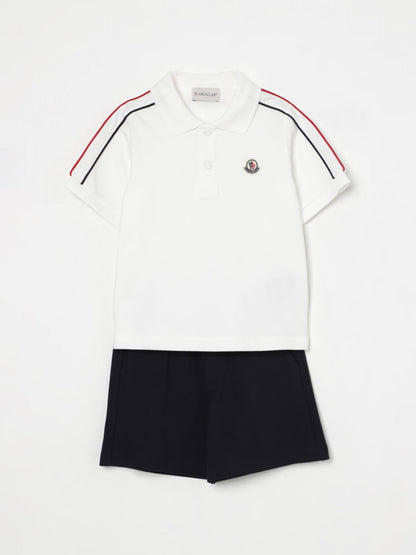 Moncler Clothing Set Kids White