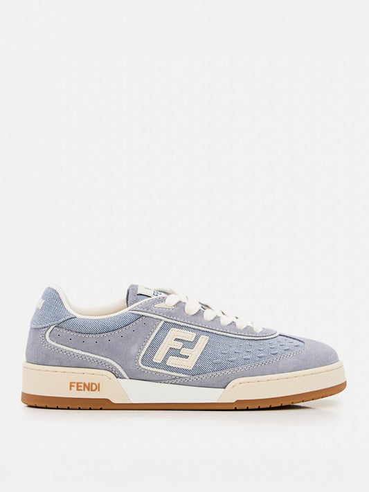 Fendi Sneakers Woman Gnawed Blue