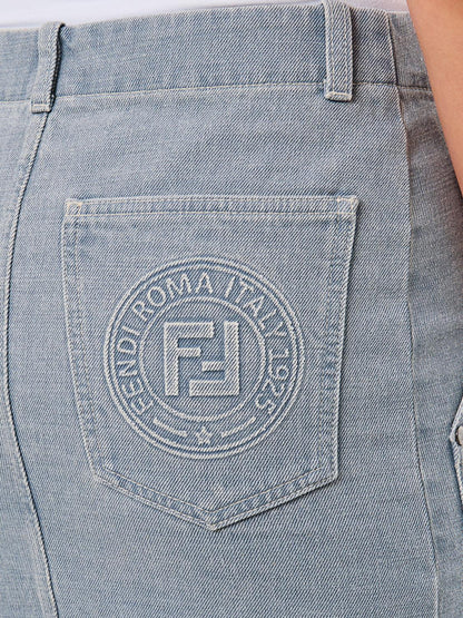 Fendi Skirt Woman Grey