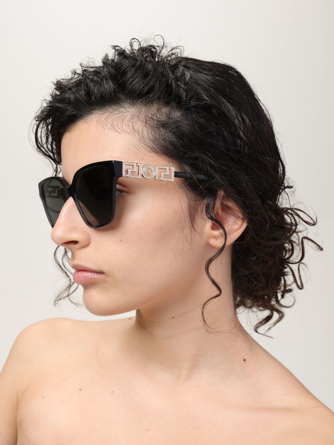 Versace Sunglasses Woman Black