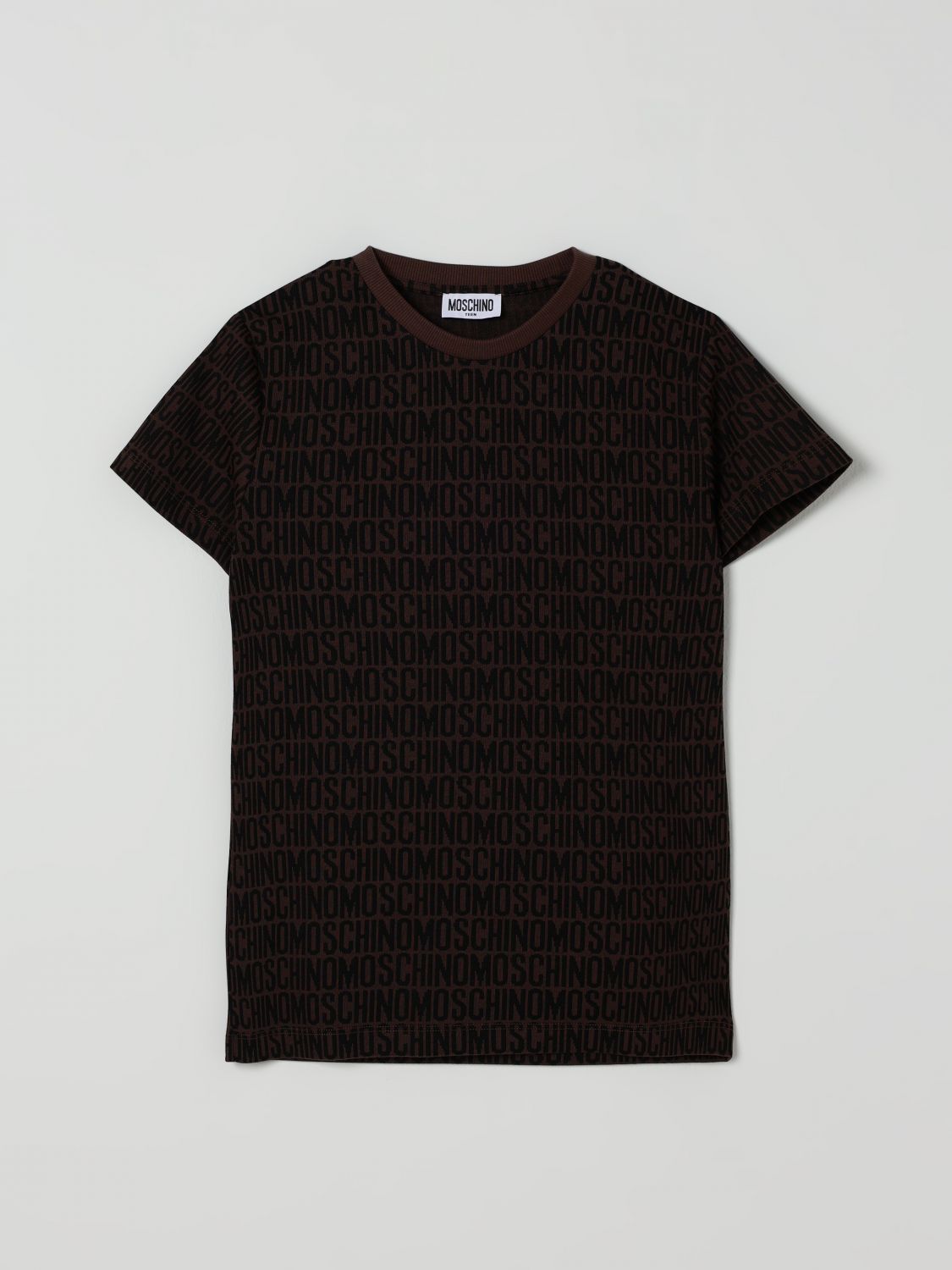 Moschino T Shirt Kids Brown