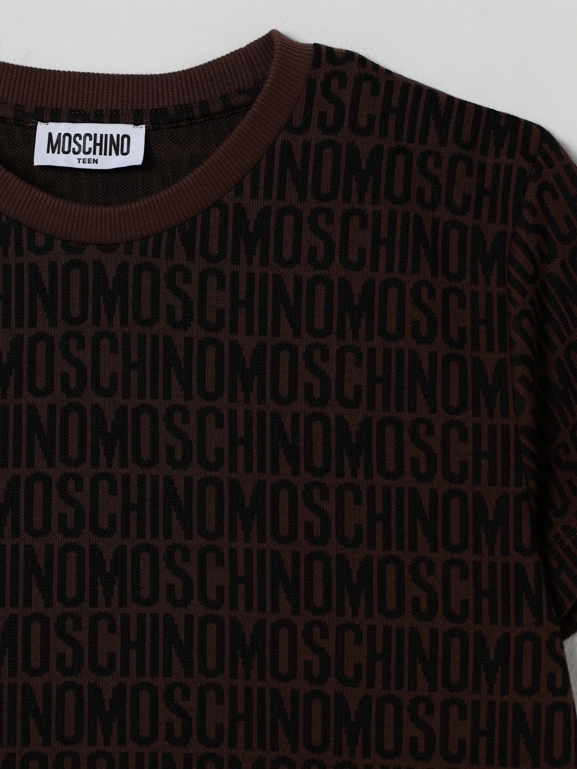 Moschino T Shirt Kids Brown