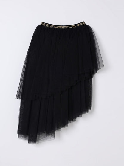 Balmain Skirt Kids Black