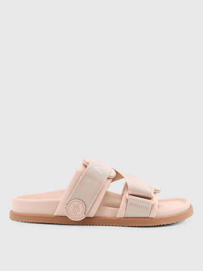 Moncler Flat Sandals Woman Black