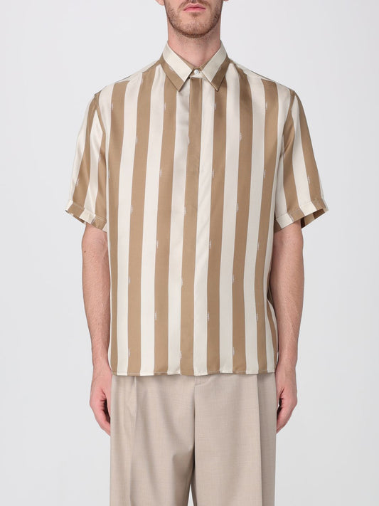 Fendi T Shirt Men Beige