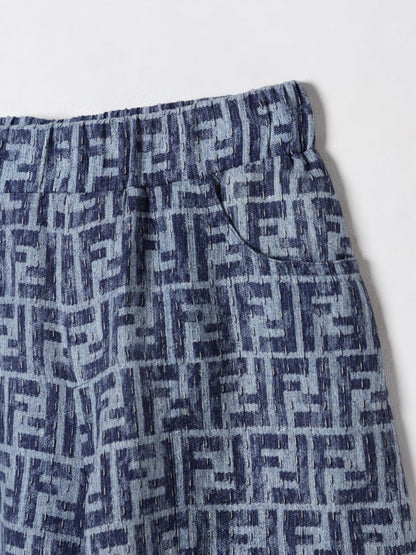 Fendi Short Kids Blue