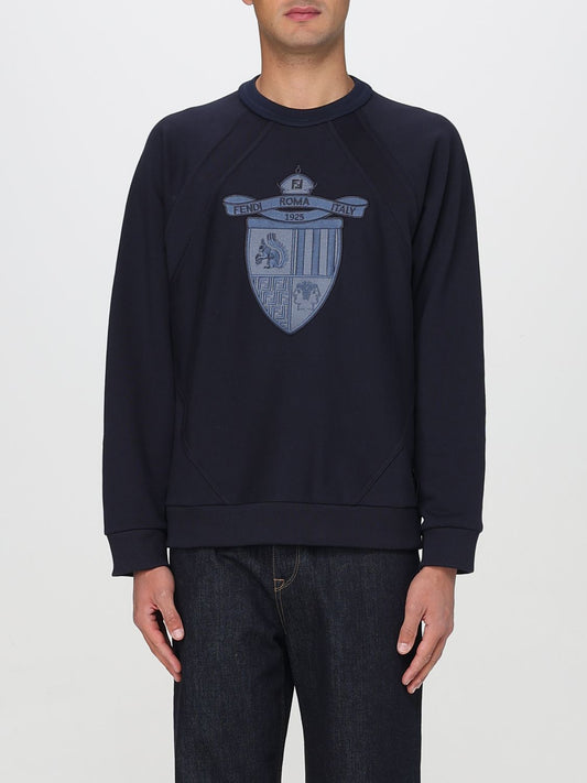 Fendi Sweatshirt Men Blue