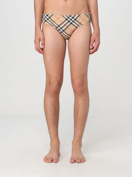 Burberry Swimsuit Men Beige