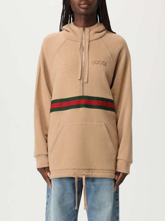 Gucci Sweatshirt Woman Beige