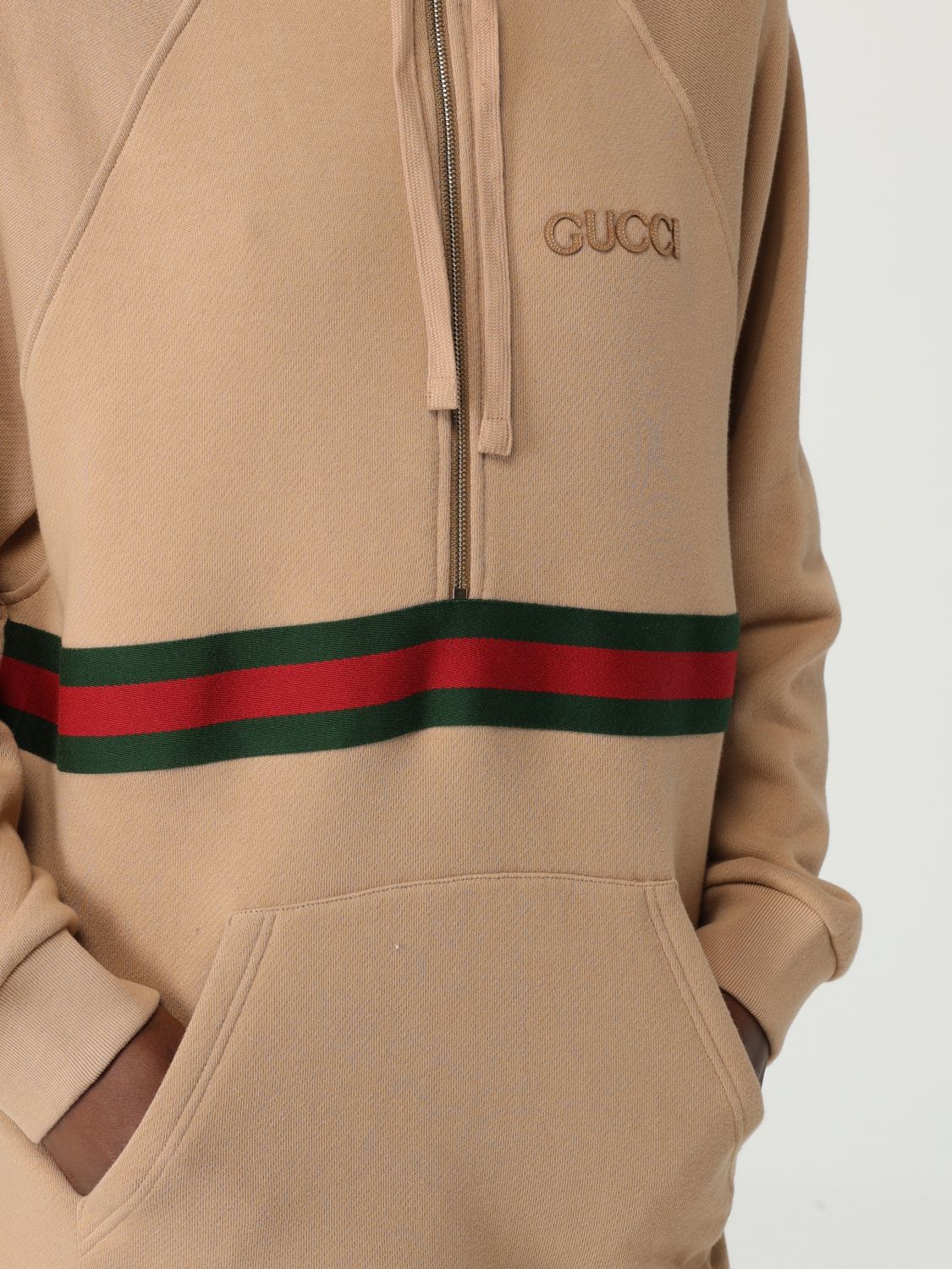 Gucci Sweatshirt Woman Beige