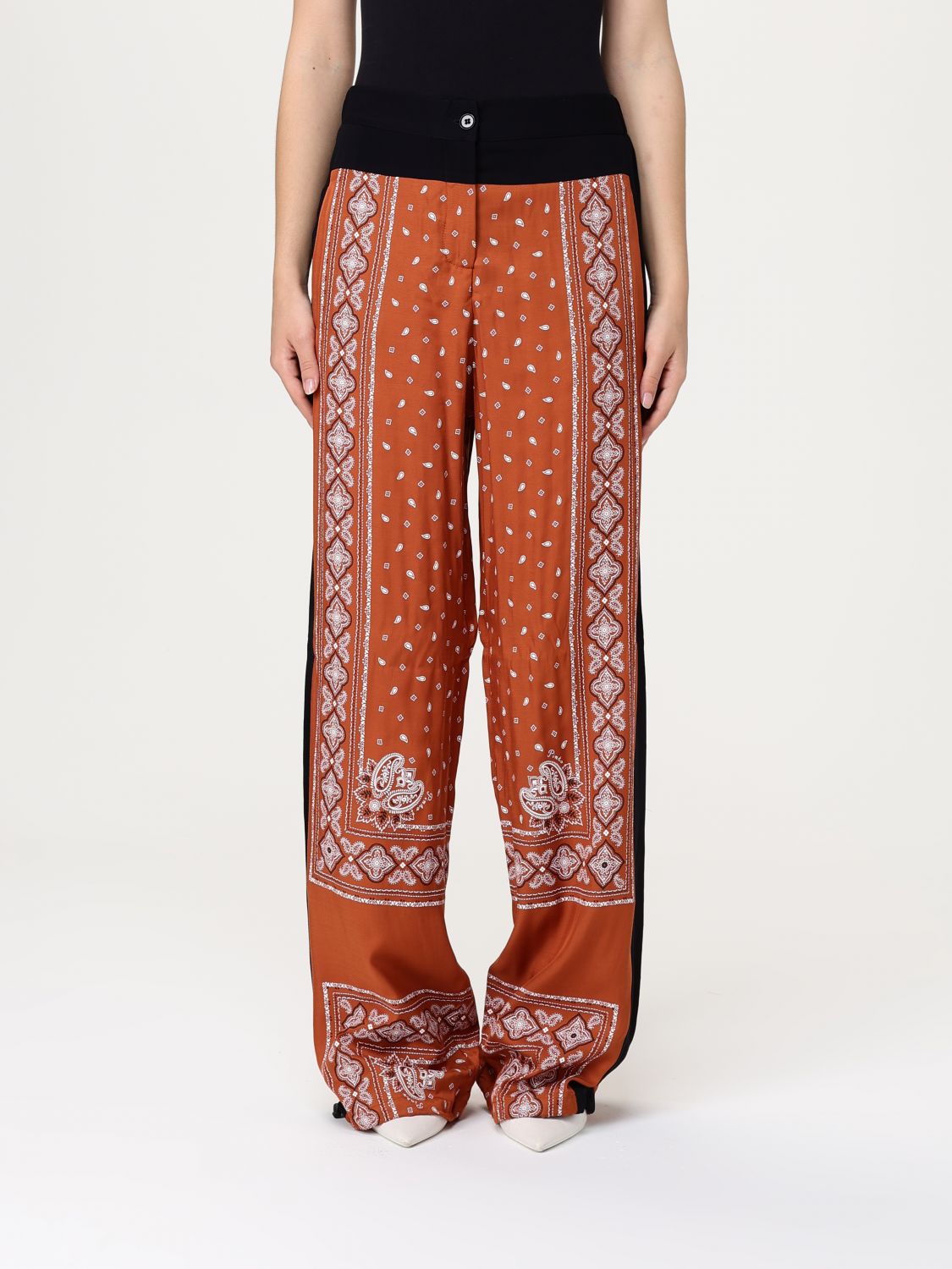 Pinko Pants Woman Brown