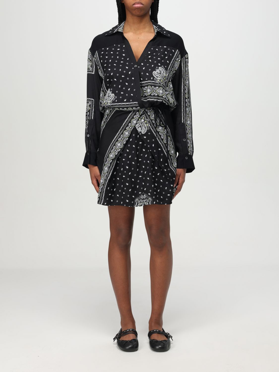 Pinko Dress Woman Black