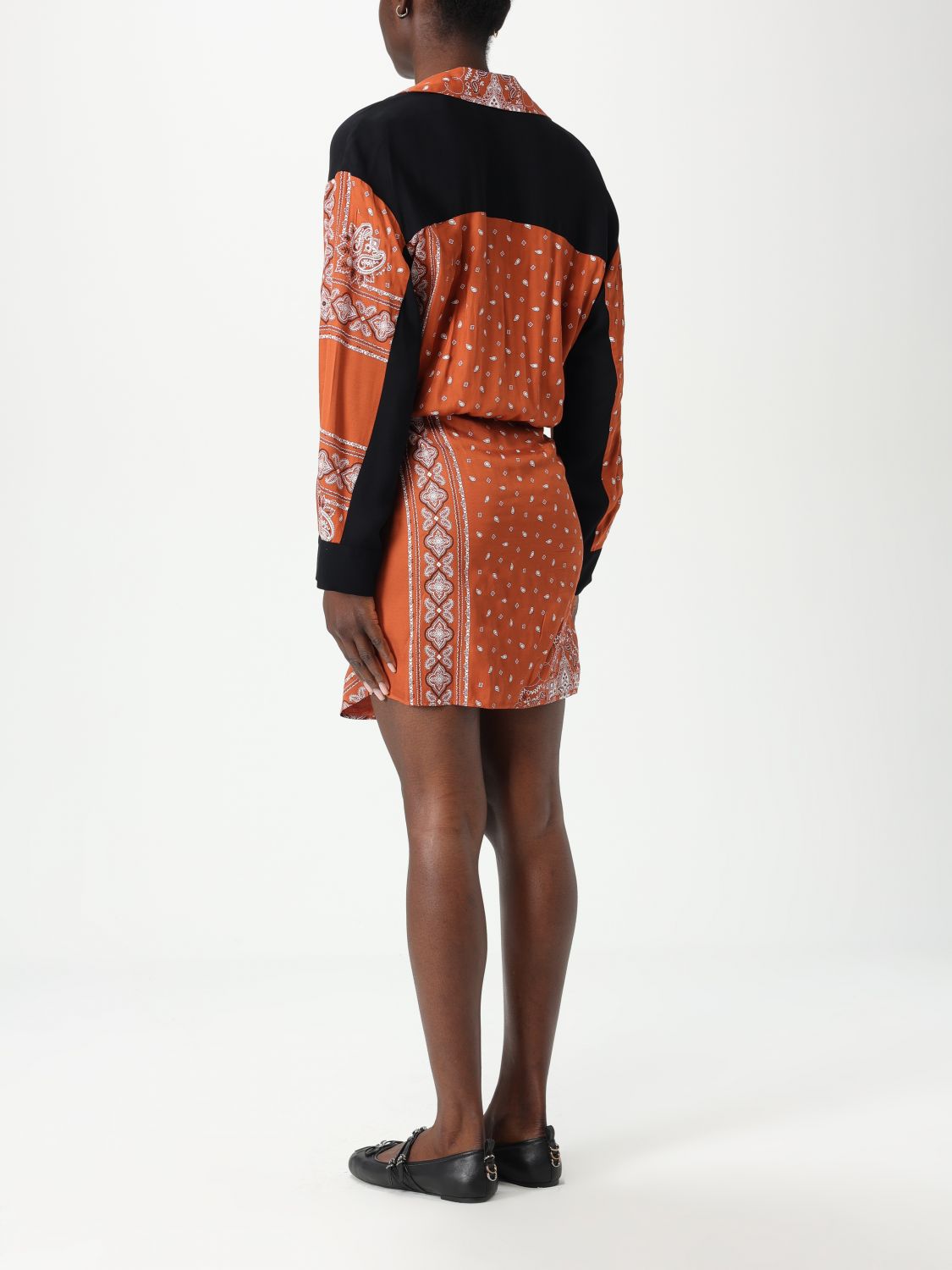 Pinko Dress Woman Brown
