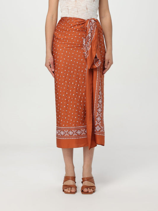 Pinko Skirt Woman Burnt