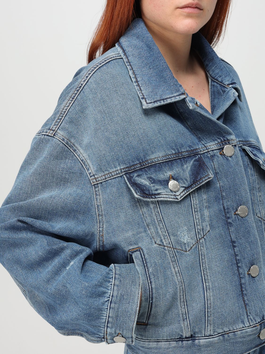 Pinko Jacket Woman Denim