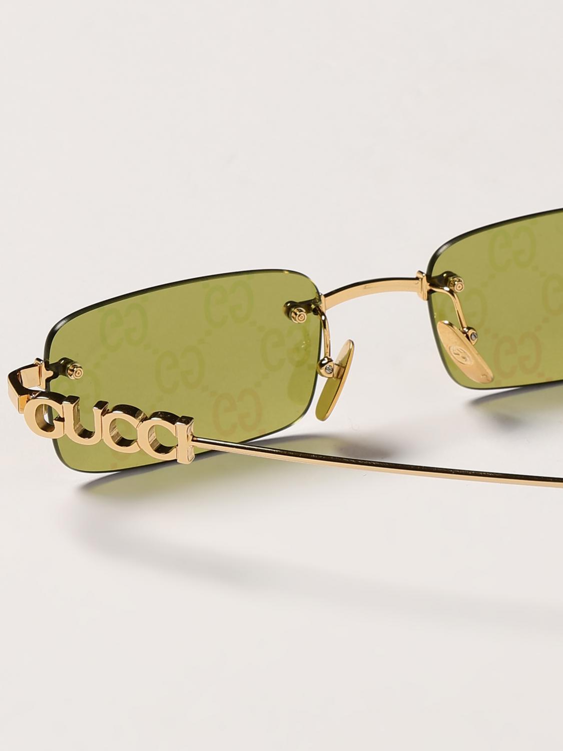 Gucci Sunglasses Men Gold