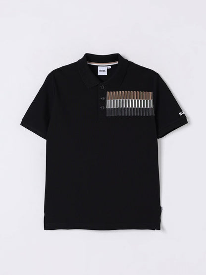 Boss Polo Shirt Kids Black