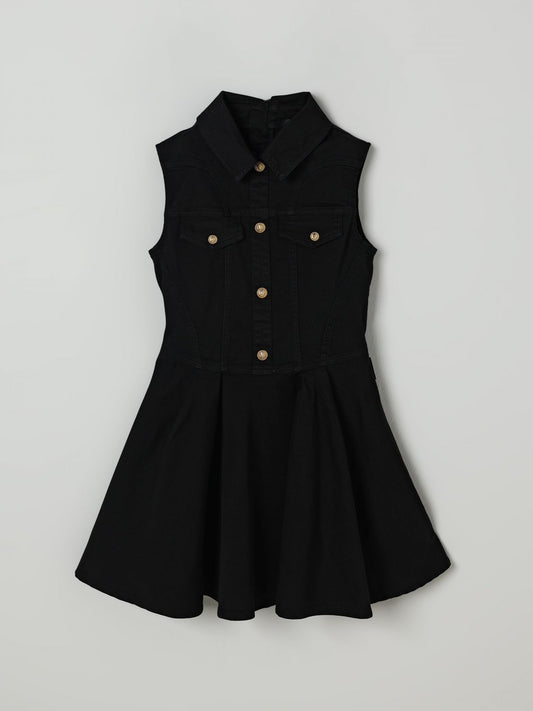 Balmain Dress Kids Black