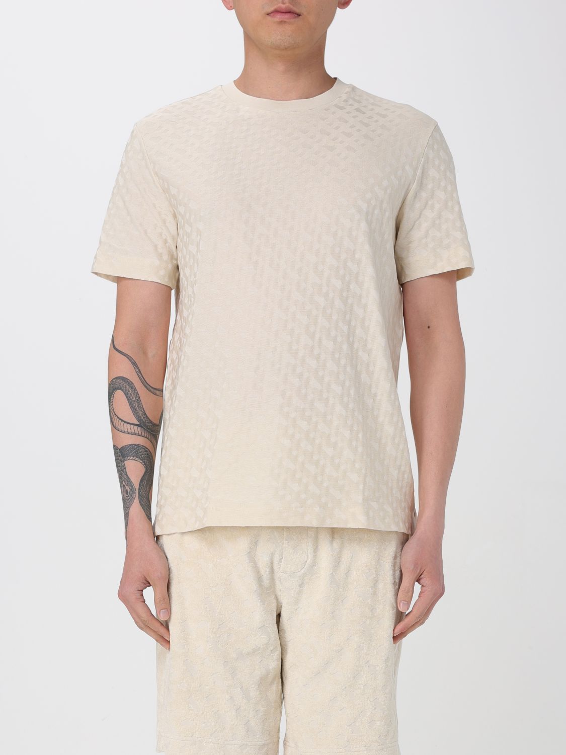 Boss T Shirt Men Beige