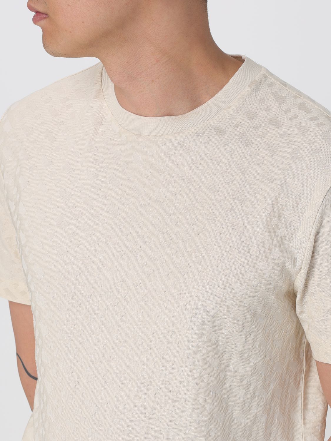 Boss T Shirt Men Beige