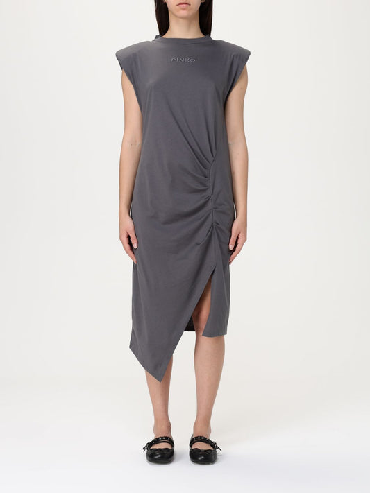 Pinko Dress Woman Grey