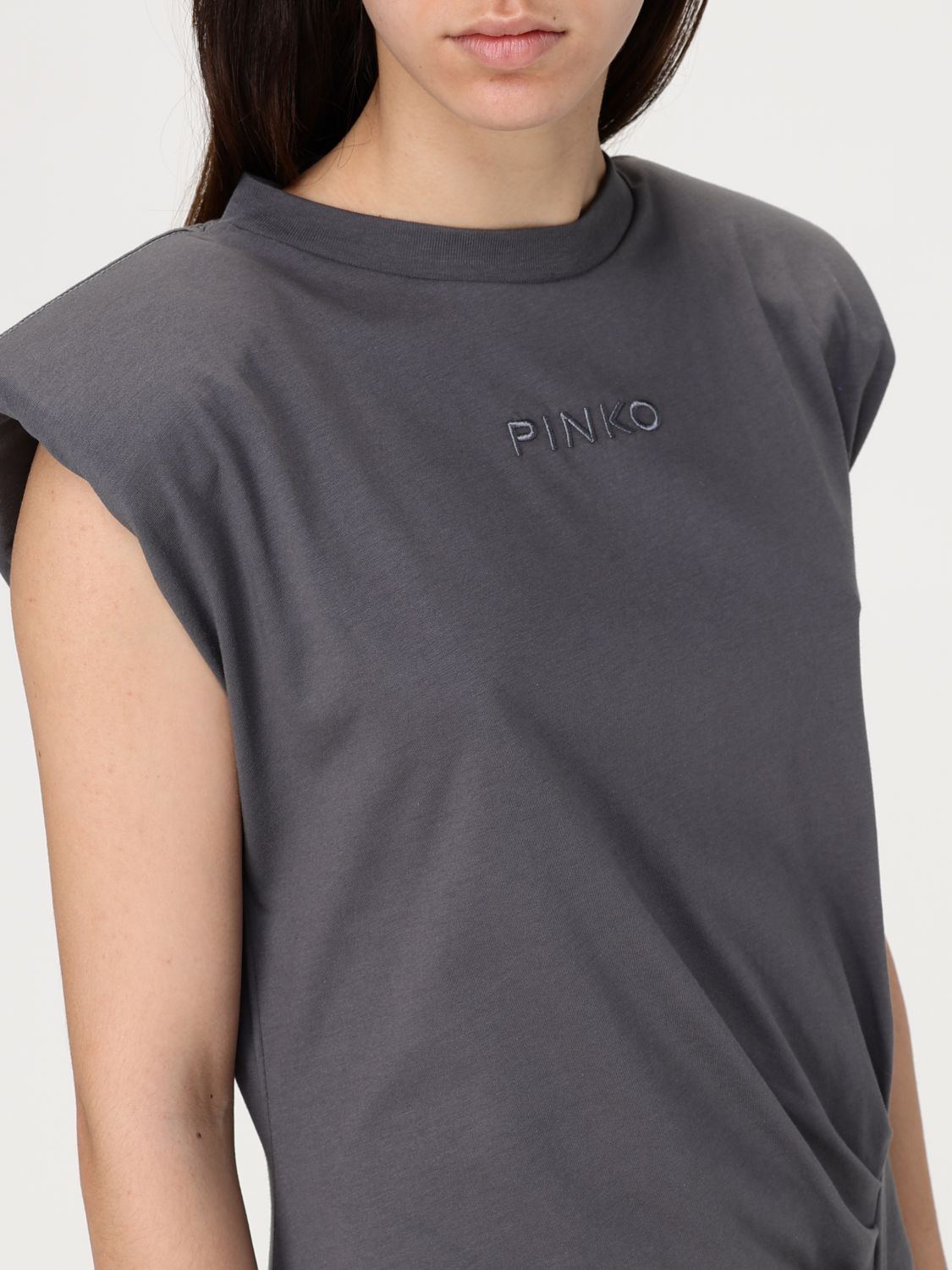Pinko Dress Woman Grey