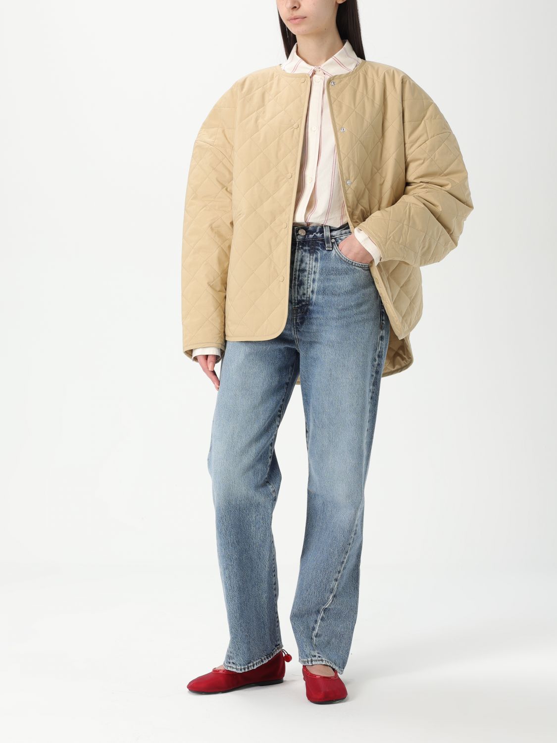 Toteme Jacket Woman Beige