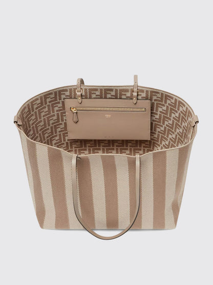Fendi Tote Bags Woman Beige