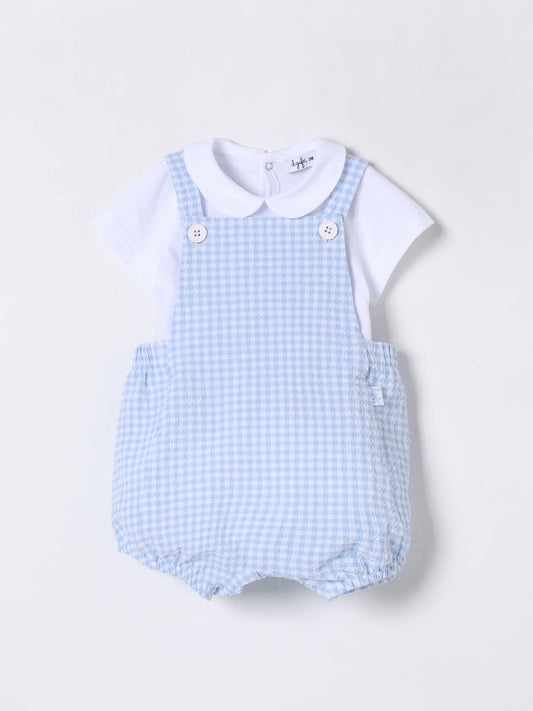 Il Gufo Jumpsuit Kids Gnawed Blue