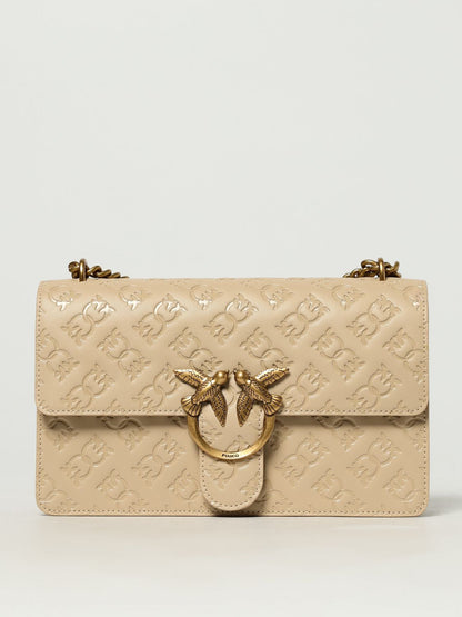 Pinko Handbag Woman Beige