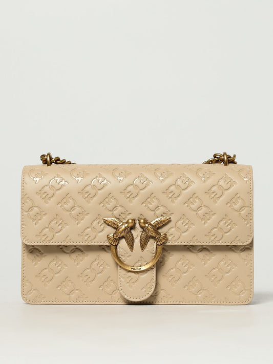 Pinko Handbag Woman Beige