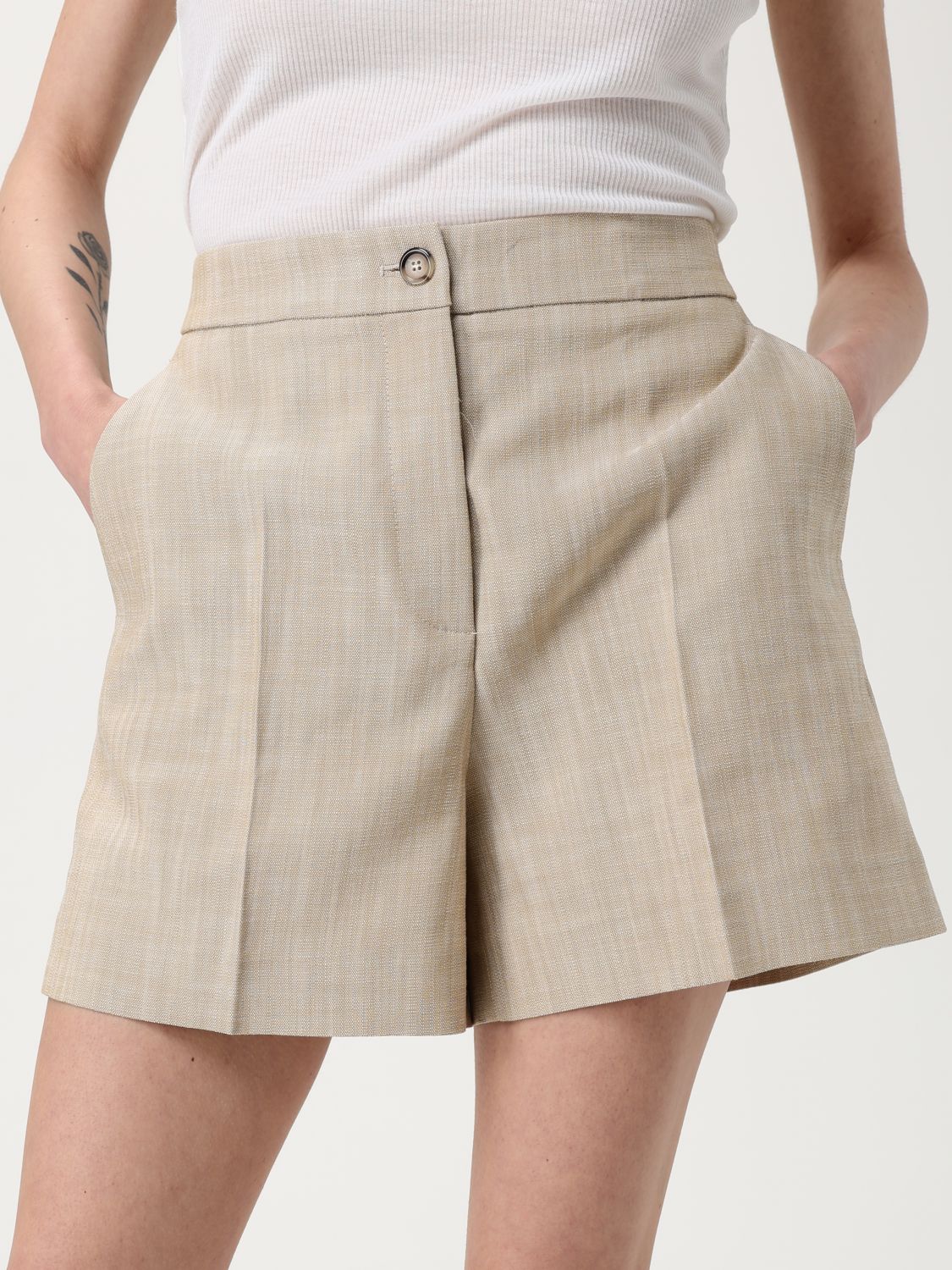Pinko Short Woman Beige