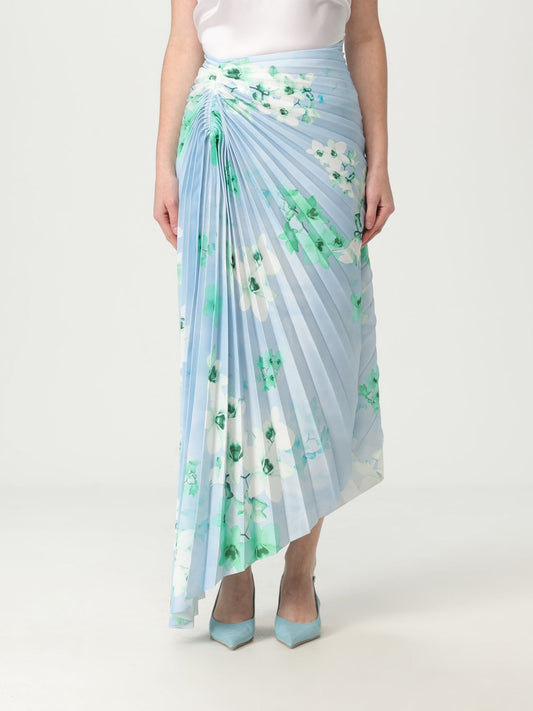 Pinko Skirt Woman Gnawed Blue