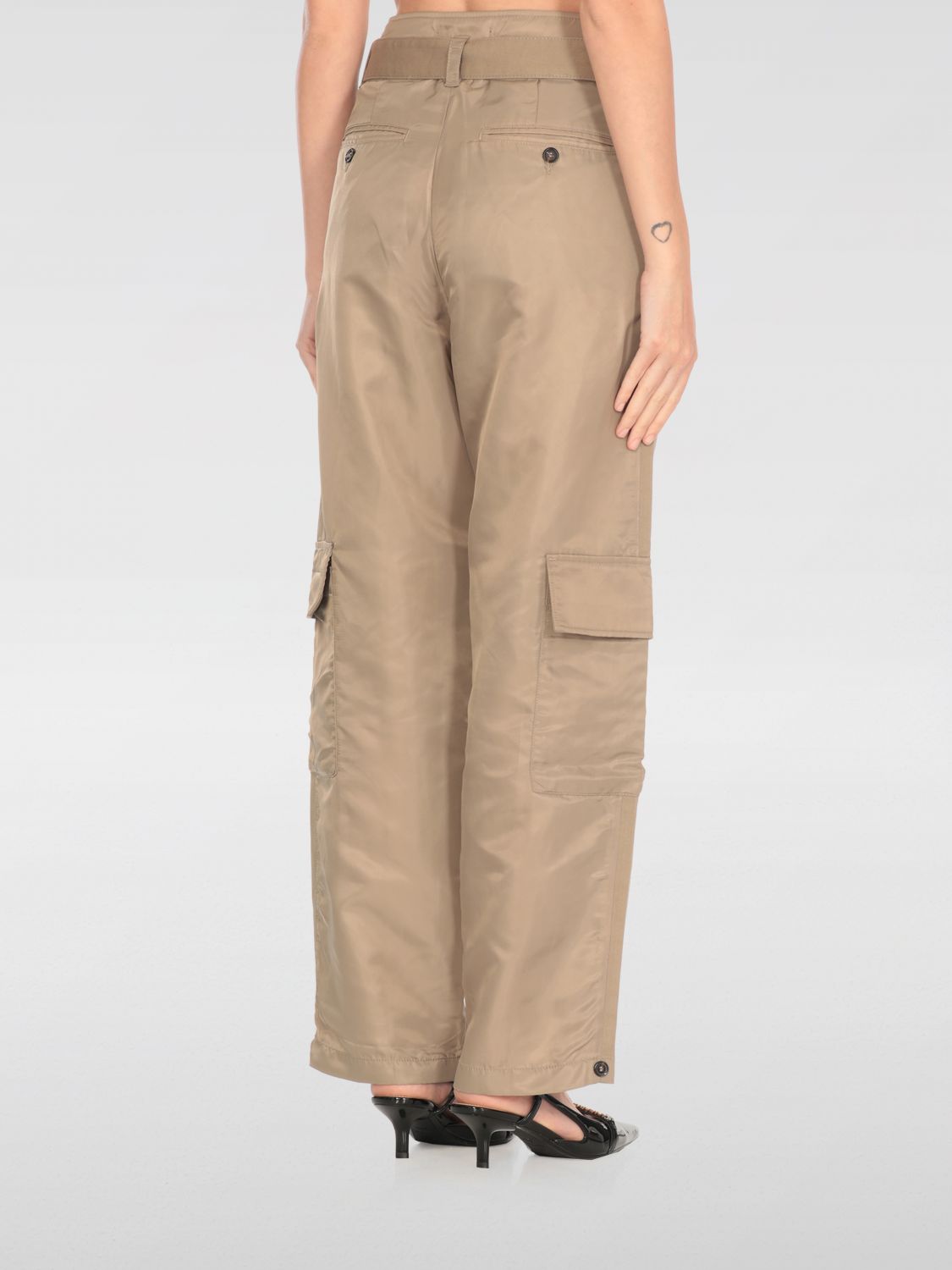 Pinko Pants Woman Grey