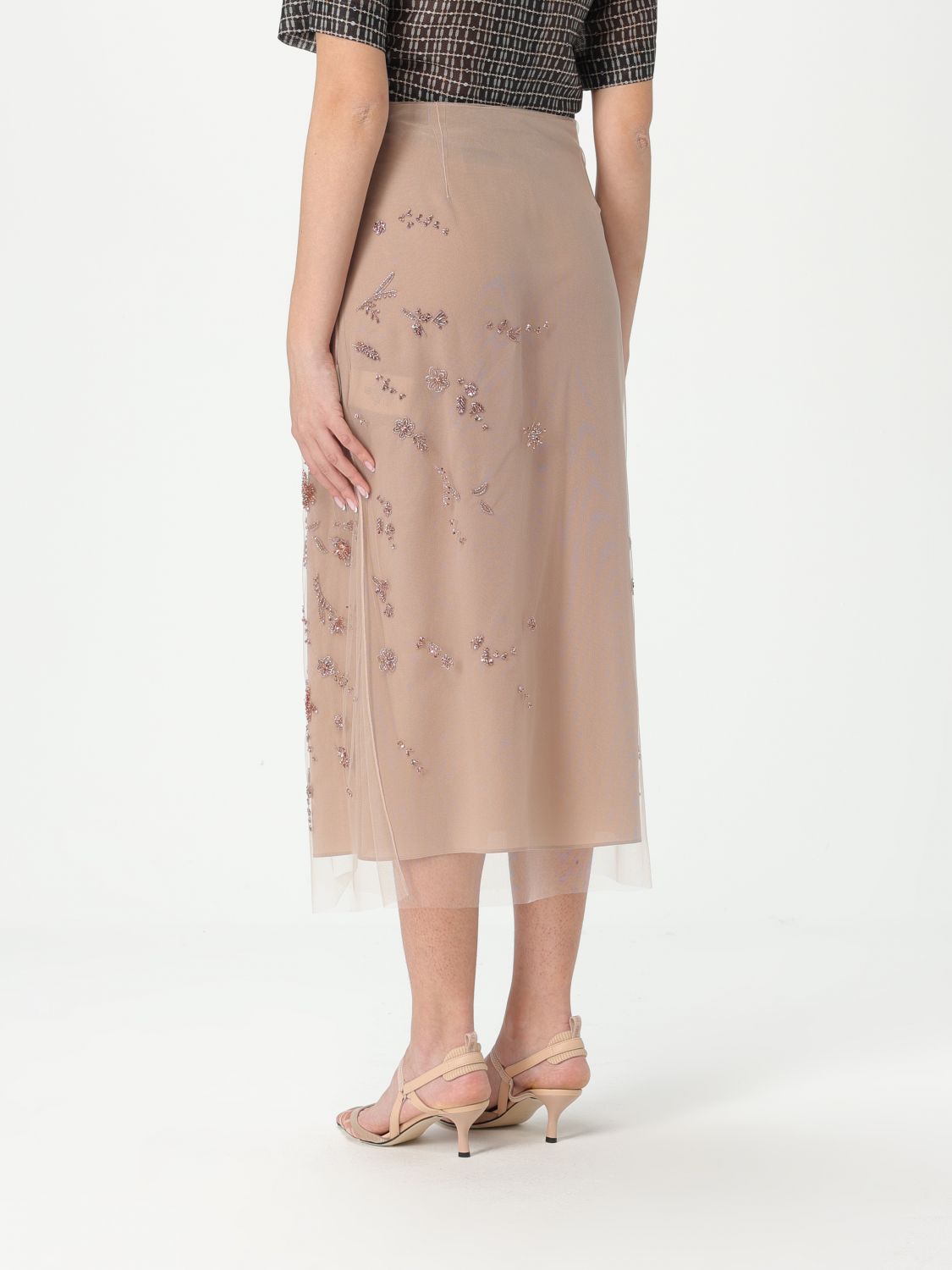 Fendi Skirt Woman Natural