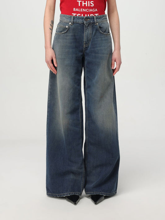 Balenciaga Jeans Woman Blue