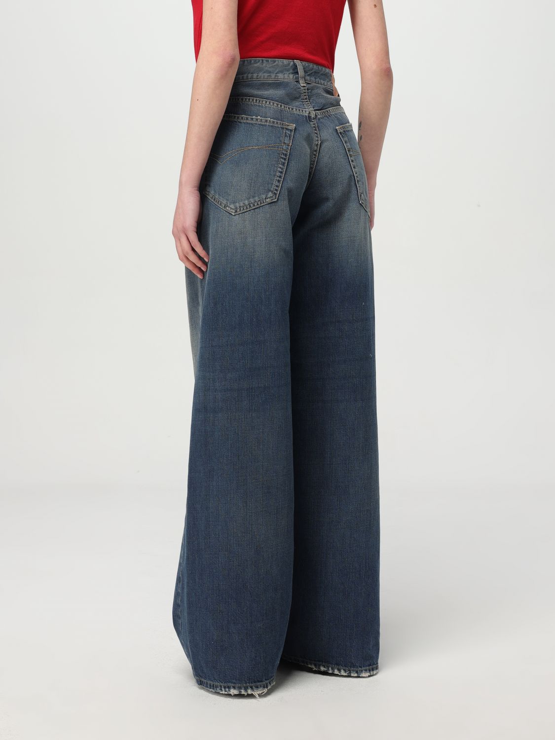 Balenciaga Jeans Woman Blue