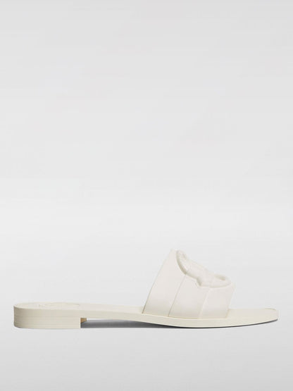 Moncler Flat Sandals Woman Black